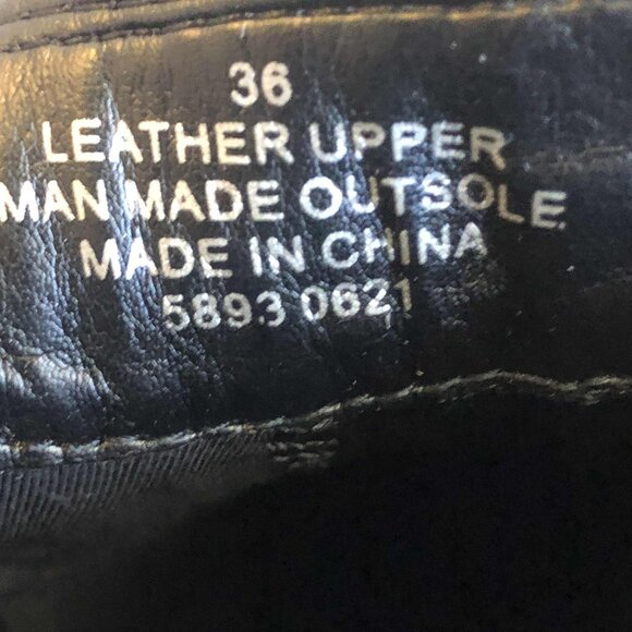 NWOT KURT GEIGER LONDON Birdie Rainbow Platform Chelsea Boot Black 6 MSRP $240 - Picture 9 of 9